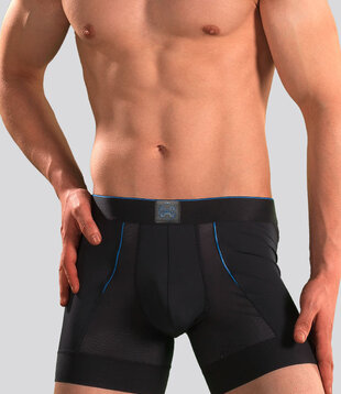 Hom Boxer Brief 807 Sports Lab Zwart