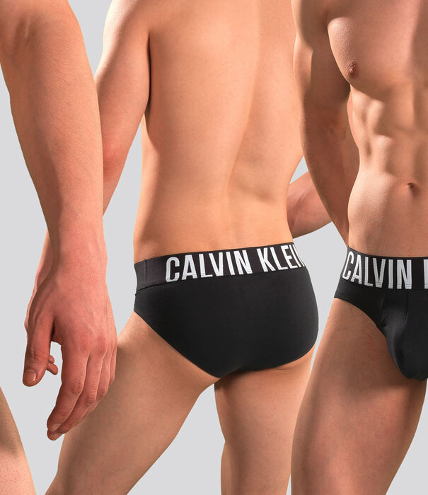 Calvin Klein Hip Brief 3-Pack NB3607A Intense Power Zwart
