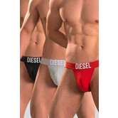 Diesel Jockstrap 3-Pack AMAH Jocky Multi Rood (151)