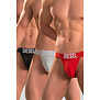 Diesel Jockstrap 3-Pack AMAH Jocky Multi Rood (151)