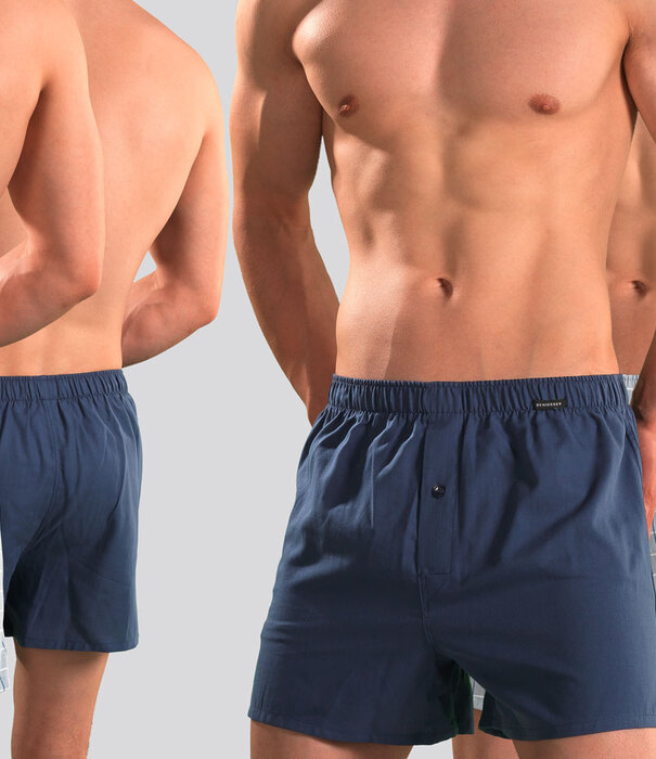 Schiesser Boxershort 2-Pack 202 Blau
