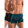 Schiesser Boxershort 3-Pack 216 Organic Cotton Blau/Schwarz