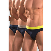 Schiesser Rio Slip 3-Pack 193 Organic Cotton Marine