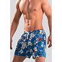 Boss Swim Short 844 Piranha Multi Blauw