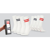 Tommy Hilfiger Socks 4-Pack 433 Sport Stripe Giftbox Multi Wit (001)