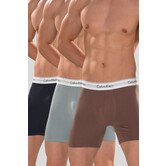 Calvin Klein Boxer Brief 3-Pack NB2381A Modern Cotton Stretch Blauw/Rood