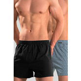 Schiesser Boxershort 2-Pack 845 Jersey Multi Blauw