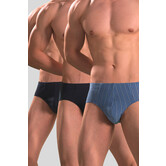 Schiesser Slip 3-Pack 841 Multi Blauw