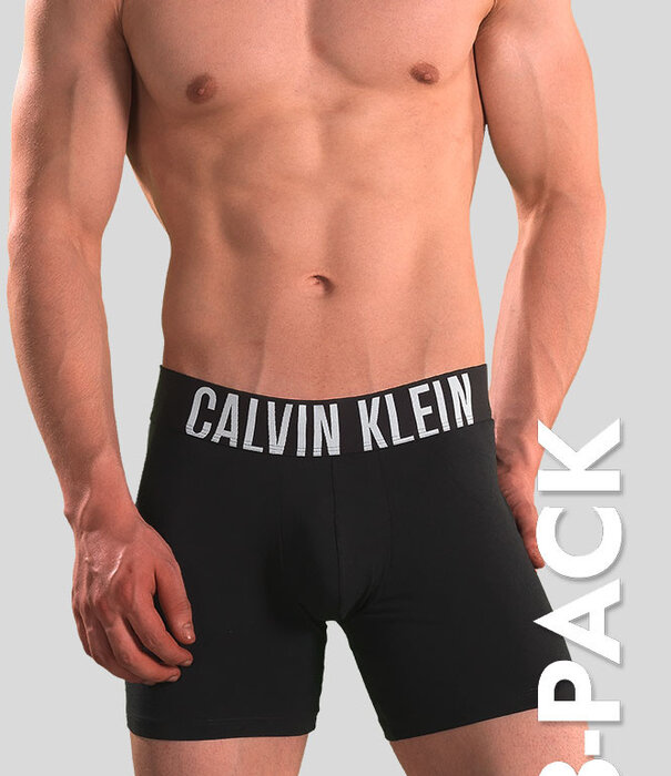 Calvin Klein Boxer Brief 3-Pack NB3609A Intense Power Zwart