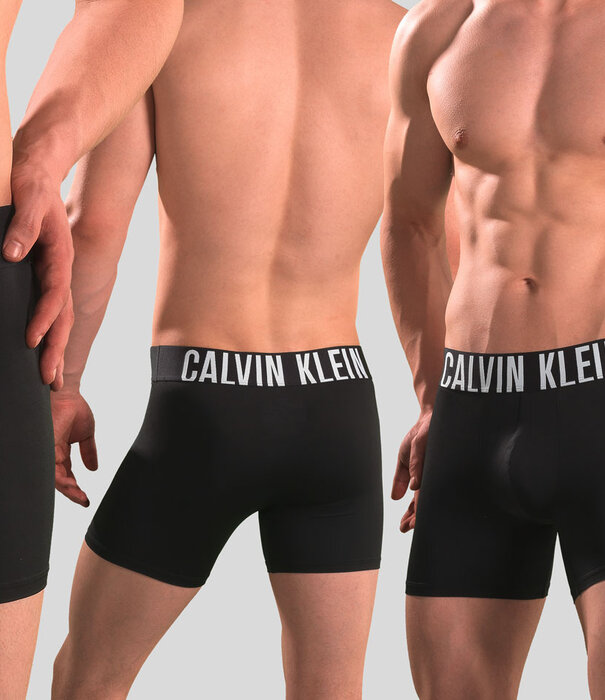 Calvin Klein Boxer Brief 3-Pack NB3612A Intense Power Microfiber Zwart