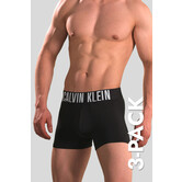 Calvin Klein Trunk 3-Pack NB3775A Intense Power Microfiber Zwart