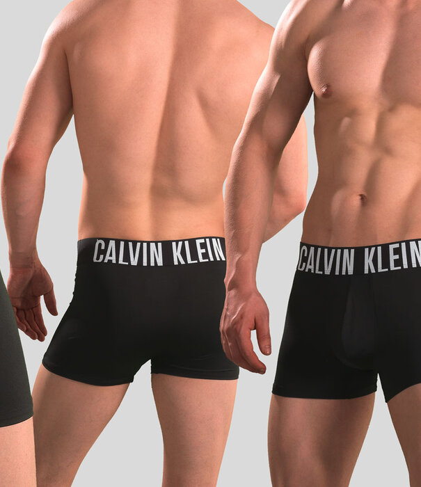 Calvin Klein Trunk 3-Pack NB3775A Intense Power Microfiber Zwart