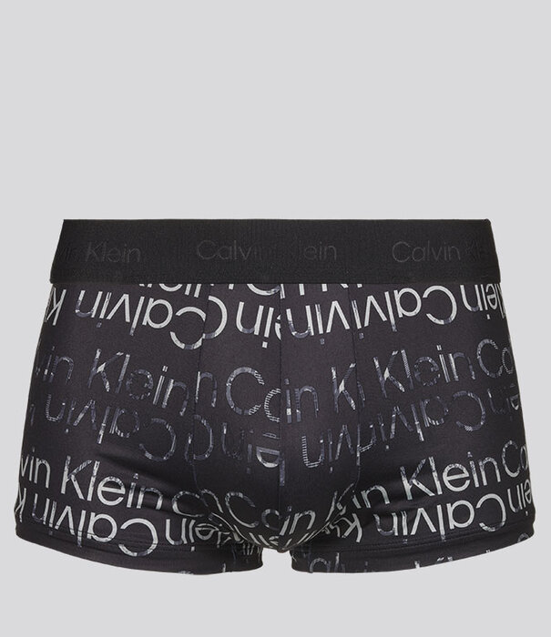 Calvin Klein Low Rise Trunk NB3734A Microfiber Black Black