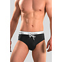 Calvin Klein Swim Slip 959 Double Waistband Schwarz
