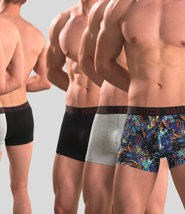 Hom Boxer Brief 3-Pack 733 Jorge Multi Zwart (051)