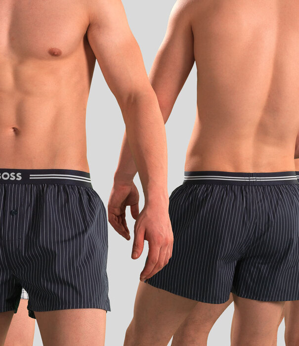 Boss Woven Boxershort 3-Pack 034 Multi Beige (501)