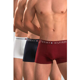 Tommy Hilfiger Trunk 3-Pack 181 WB TH Original Rot/Weiß/Blau