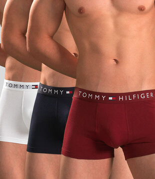 Tommy Hilfiger Trunk 3-Pack 181 WB TH Original Rood/Wit/Blauw