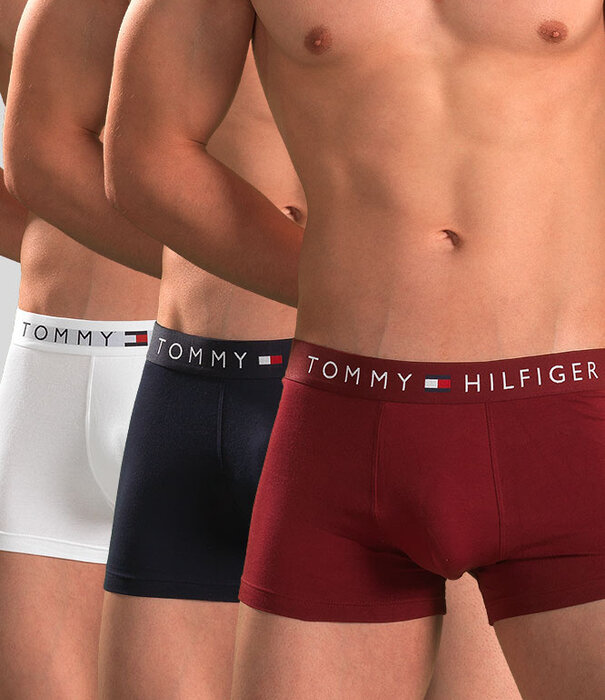 Tommy Hilfiger Trunk 3-Pack 181 WB TH Original Rood/Wit/Blauw