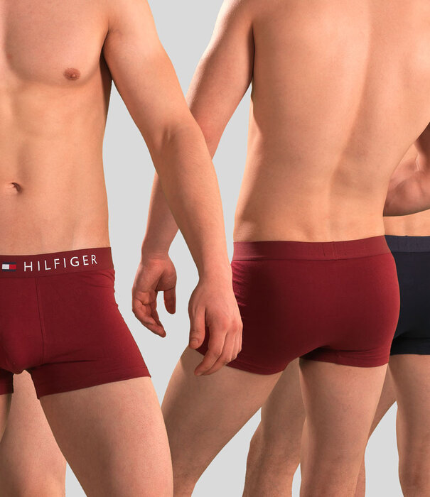 Tommy Hilfiger Trunk 3-Pack 181 WB TH Original Red/White/Blue