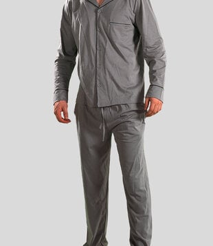 Hom Long Sleepwear 802 Albert Grijs