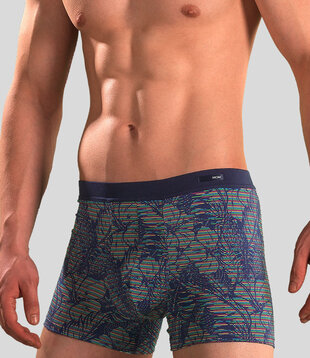 Hom Comfort Boxer Brief 705 Callum Multi Blauw