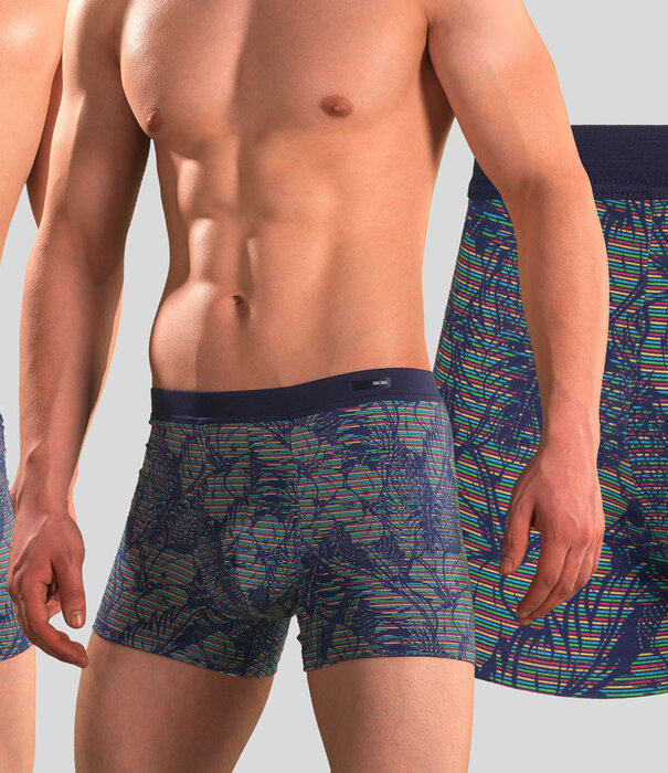 Hom Comfort Boxer Brief 705 Callum Multi Blauw