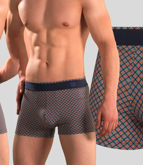 Hom Comfort Boxer Brief 702 Jordan Multi Rood (151)