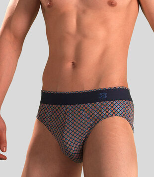 Hom Comfort Mini Brief 701 Jordan Multi Rood (151)