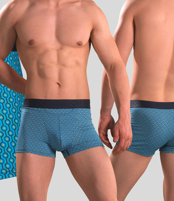 Hom Boxer Brief HO1 700 Cameron Multi Blauw