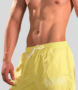 Boss Swim Short 280 Mooneye Yellow