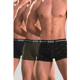 Boss Trunk 3-Pack 885 Bold Design Zwart/Blauw/Groen