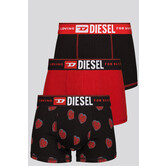 Diesel Boxershort 3-Pack SIAX Damien Valentine Red
