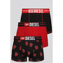 Diesel Boxershort 3-Pack SIAX Damien Valentine Rot