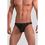 Cut4Men Thong Lace 03 Transparant Zwart (055)