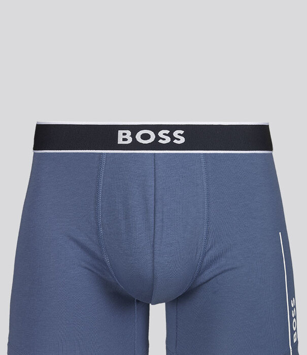 Boss Boxer Brief 761 24 Logo Blau