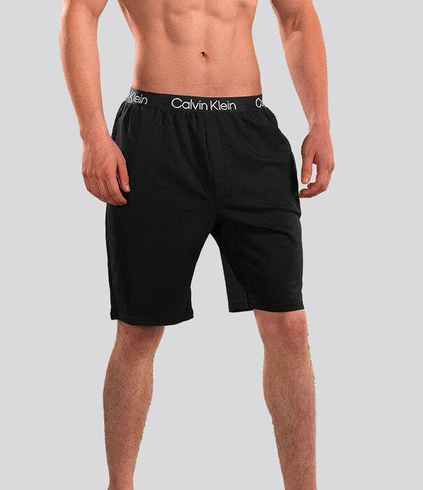 Calvin Klein Sleep Short NM2174E Structure Lounge Schwarz