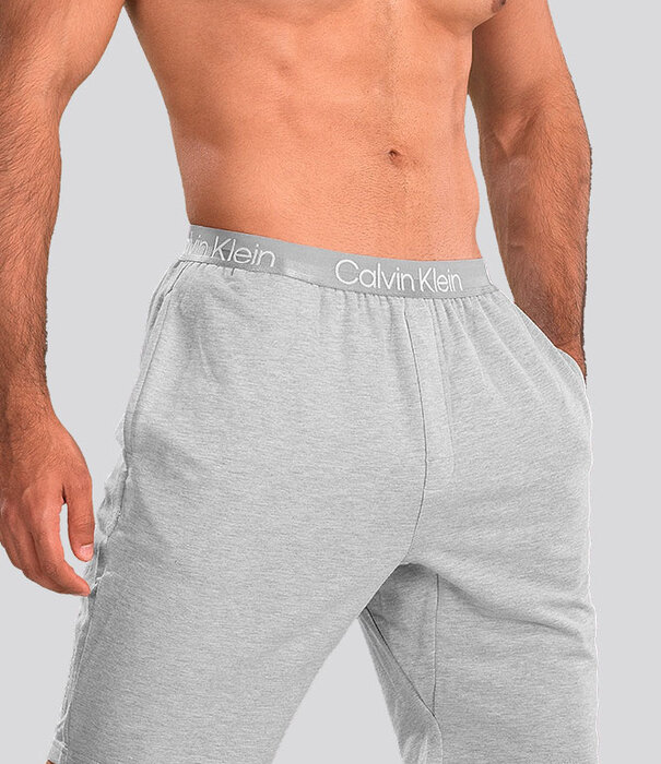Calvin Klein Sleep Short NM2174E Structure Lounge Grau