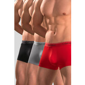 Calvin Klein Low Rise Trunk 3-Pack NB2569A Microfiber Stretch Multi Rood (151)