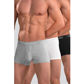 Calvin Klein Trunk 3-Pack NB2970A Modern Structure Wit/Zwart/Grijs