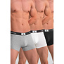 Calvin Klein Trunk 3-Pack NB3528A 1996 Cotton Stretch Wit/Zwart/Grijs