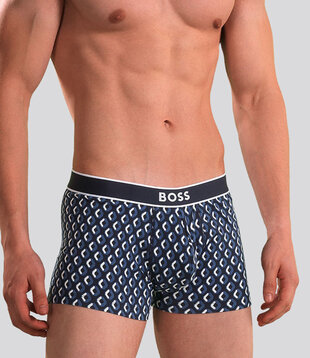 Boss Trunk 747 24 Print Blue