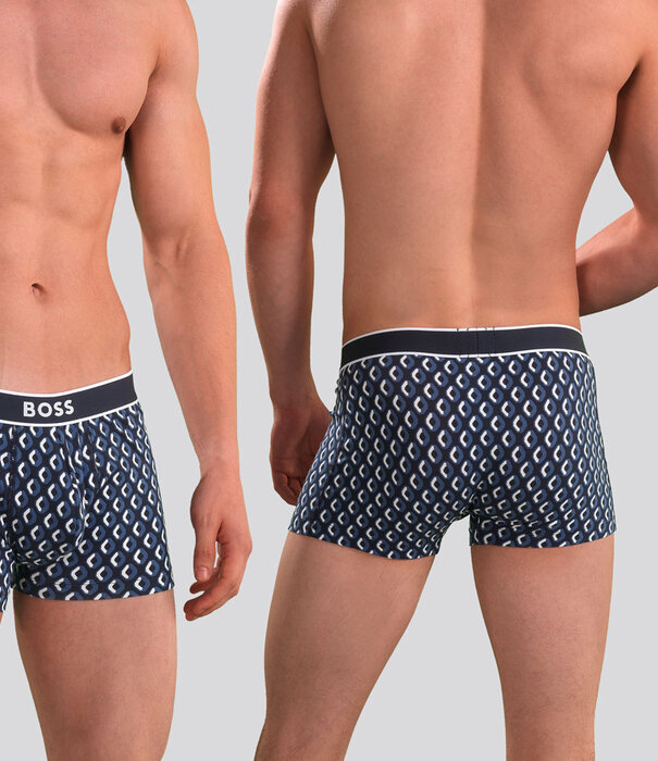 Boss Trunk 747 24 Print Multi Blauw
