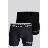 Bjorn Borg Boxershort 2-Pack 651 Performance Blauw/Zwart