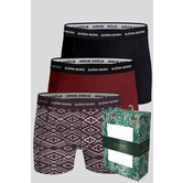 Bjorn Borg Boxershort 3-Pack 607 Cotton Stretch Multi Rood (151)