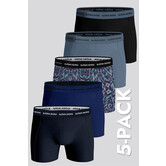 Bjorn Borg Boxershort 5-Pack 602 Cotton Stretch Multi Blauw