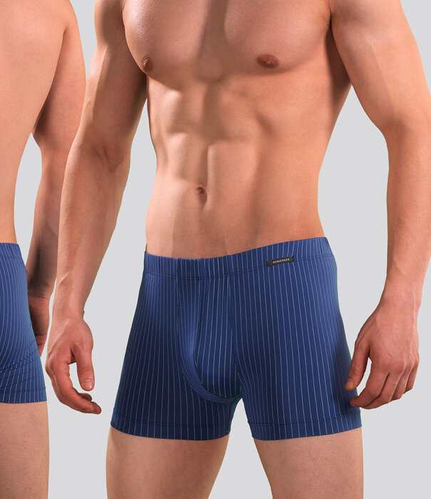Schiesser Boxershort 229 Microfiber Blue