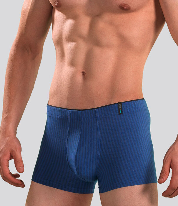 Schiesser Low Rise Short 047 Modal Multi Blauw