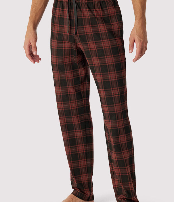 Schiesser Long Pants 290 Multi Rood (151)