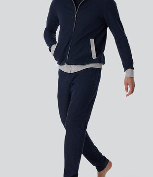 Schiesser Pyjama Long 280 Marine